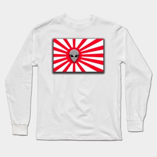 Alien Rising Sun Long Sleeve T-Shirt